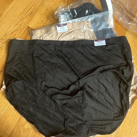 SALE !! $10Lot of 4 Cacique No Show Full Brief Panty - Picture 3 of 4